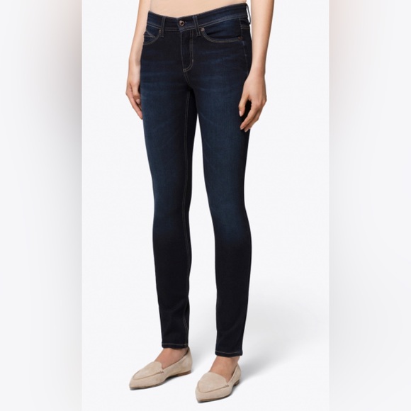 💕HOST PICK💕 HALSBROOK 🆕’Cambio’ Parla Dark Tenscel Stretch Skinny Jean. Sz14. - Picture 1 of 6